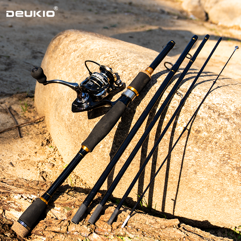 Fishing Line Spooler - DEUKIO Fishing Rod Reel Combo 1.8