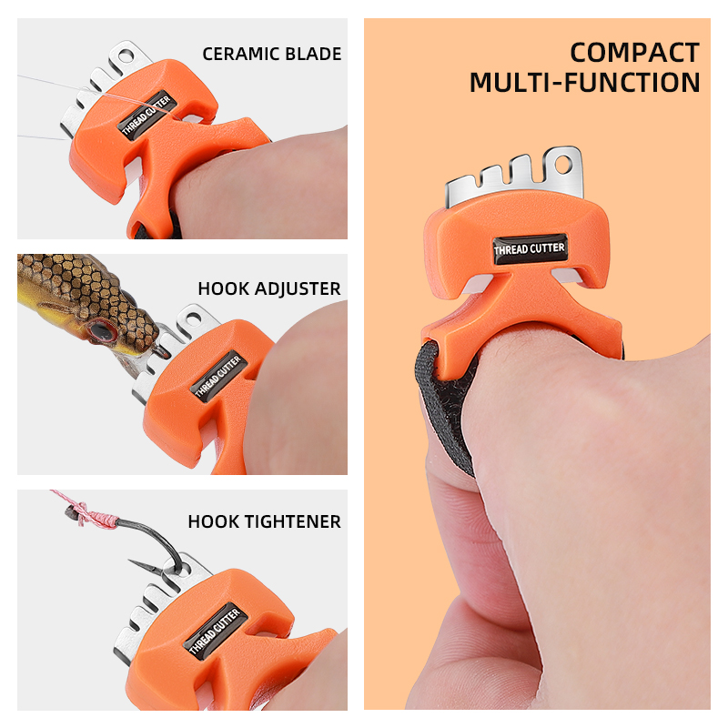 Multifunctional Ring Finger Cu - Fishing Line Cutter avis et prix