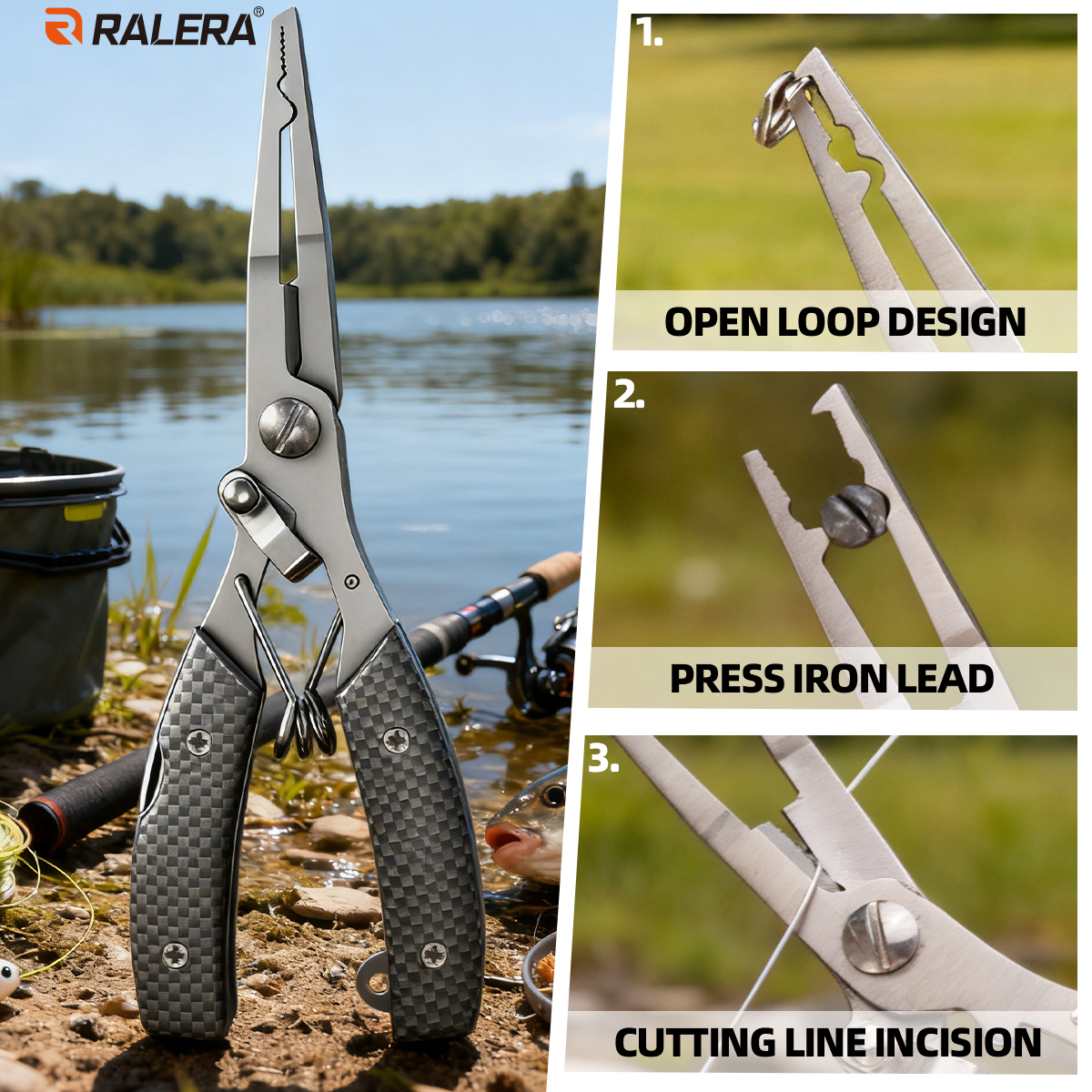 Fishing Tool Set, High-Quality - Fishing Line Cutter avis et prix