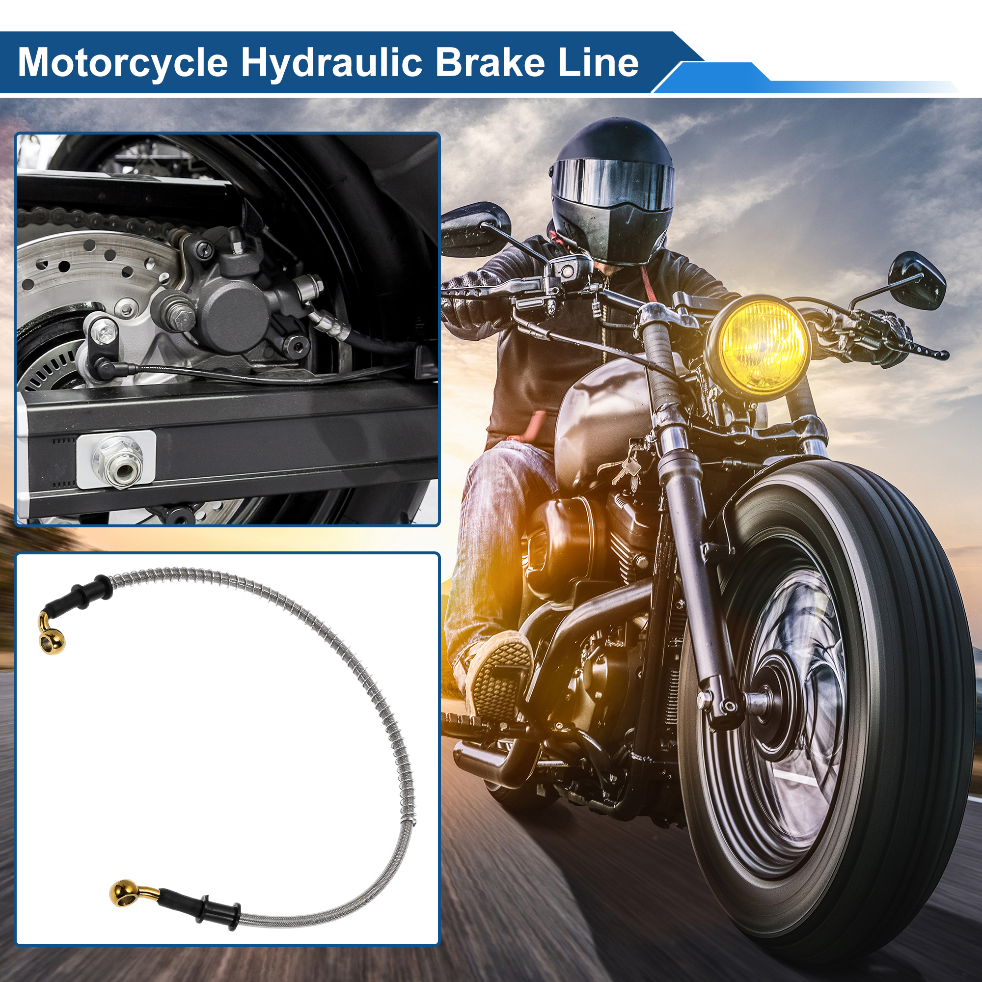 UXCELL 60cm Motorcycle Brake C - Braided Line avis et prix