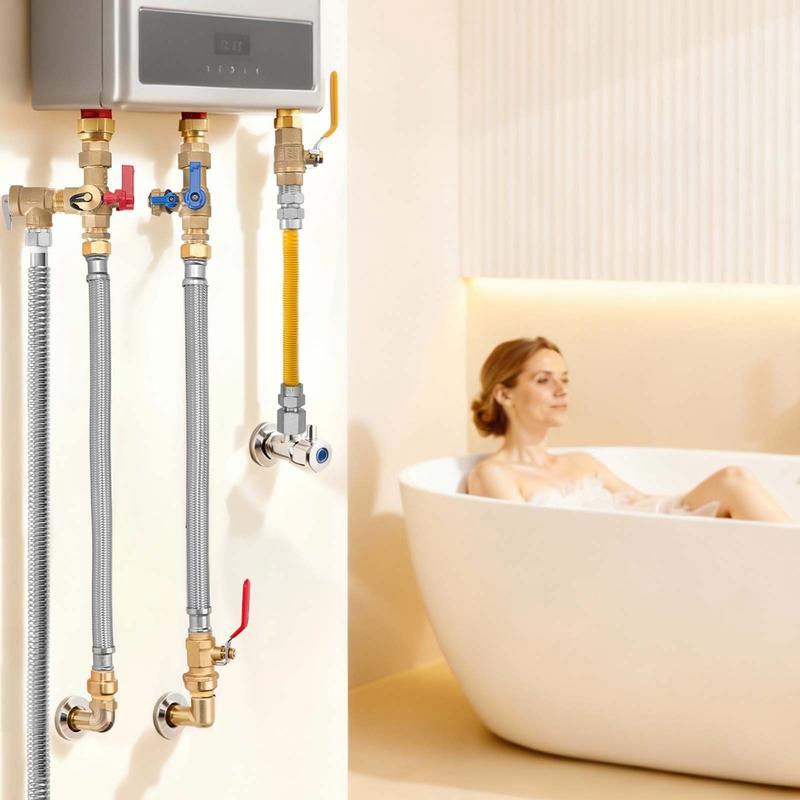 Water Heater Kit, Push-Fit Val - Braided Line avis et prix