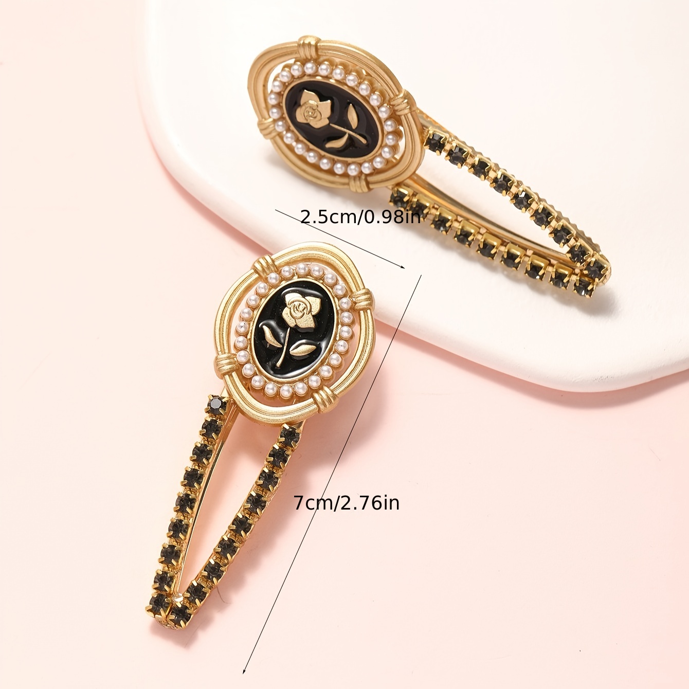 2pcs/ Set Hairpin Fashion Pers - Tippet Line avis et prix