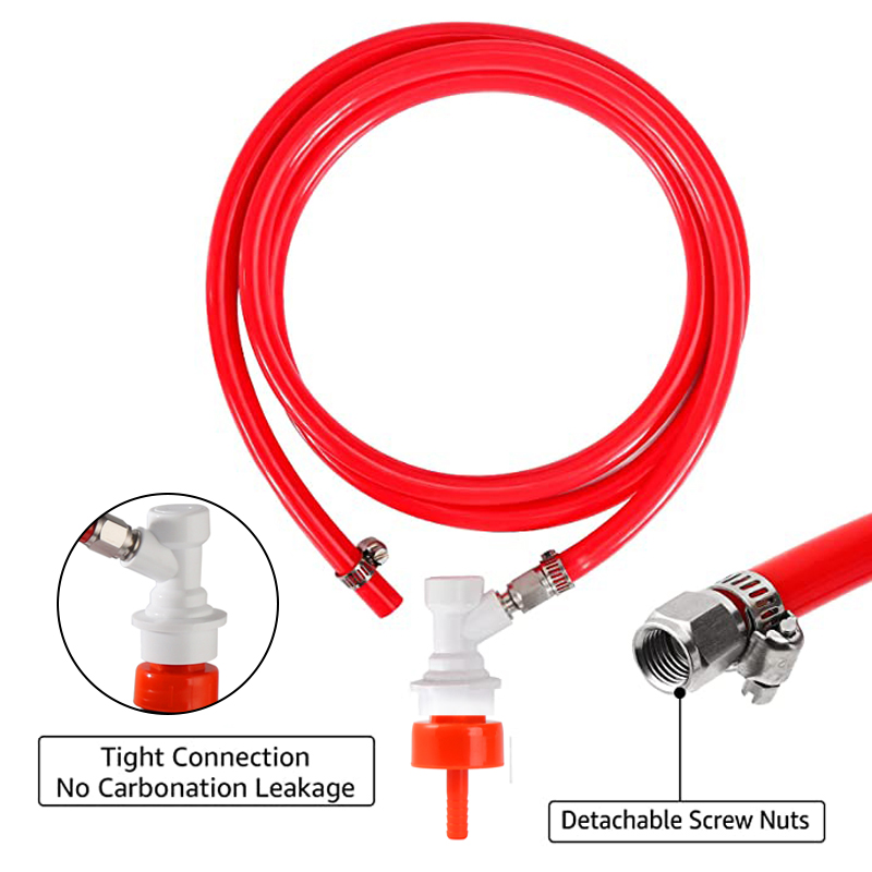Ball Lock Gas Line Assembly wi - Tippet Line avis et prix