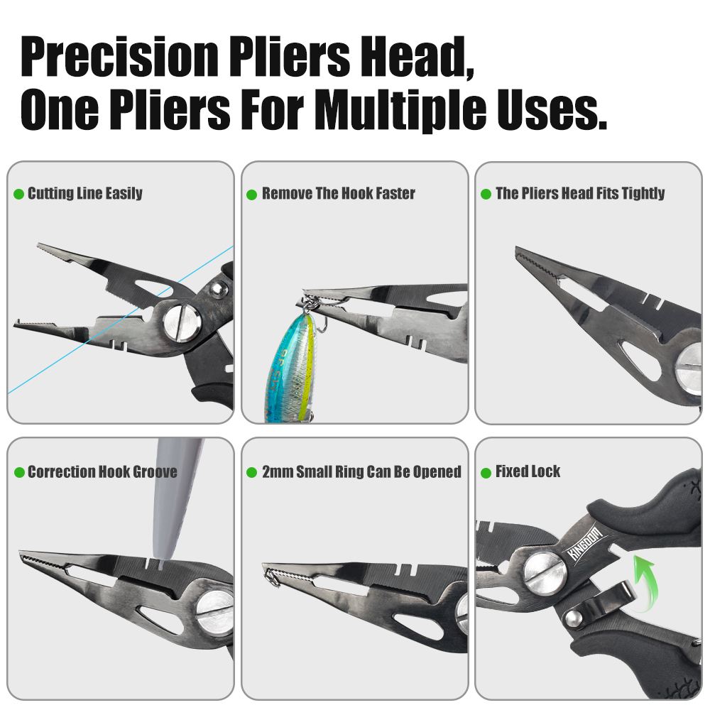 Kingdom Fishing Pliers Multifu - Fishing Line Cutter avis et prix
