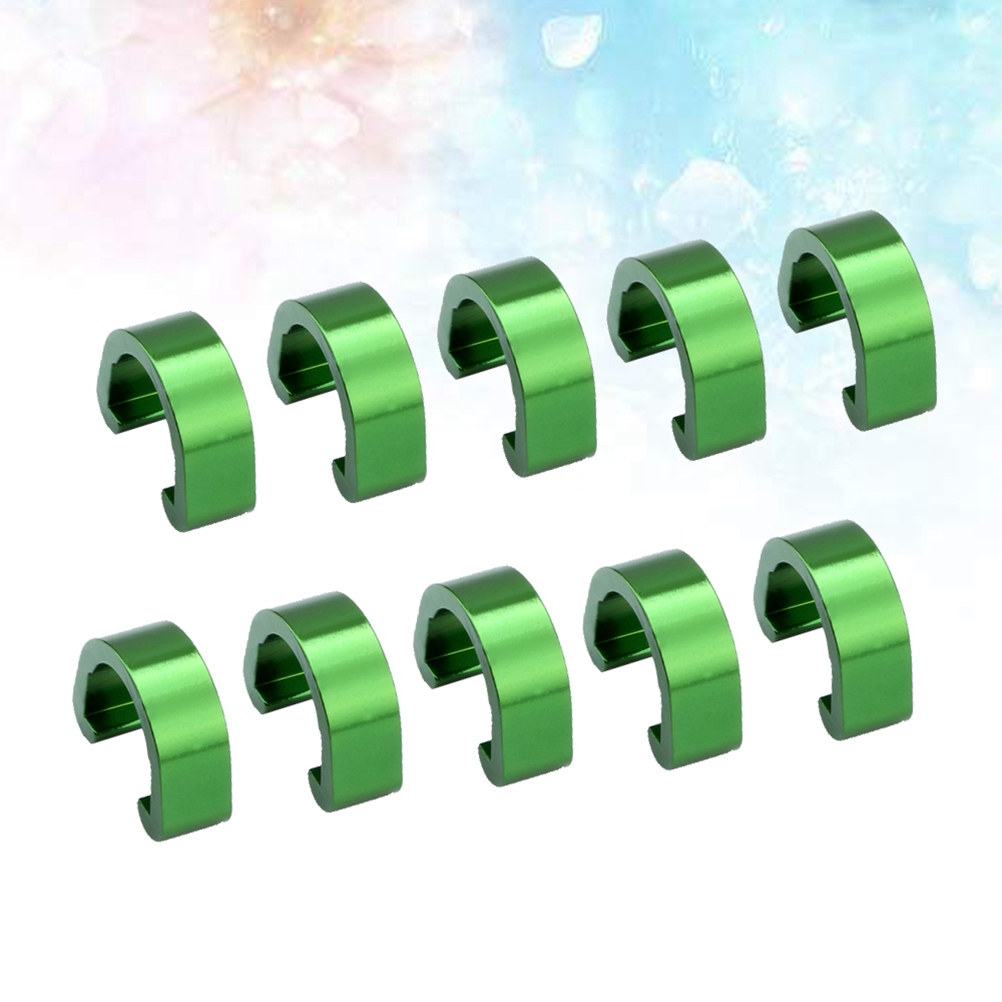 10Pcs Bike Cable Holder Alumin - Tippet Line avis et prix