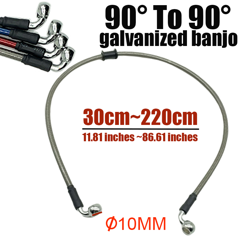 10mm 90 Degree Motorcycle Dirt - Braided Line avis et prix