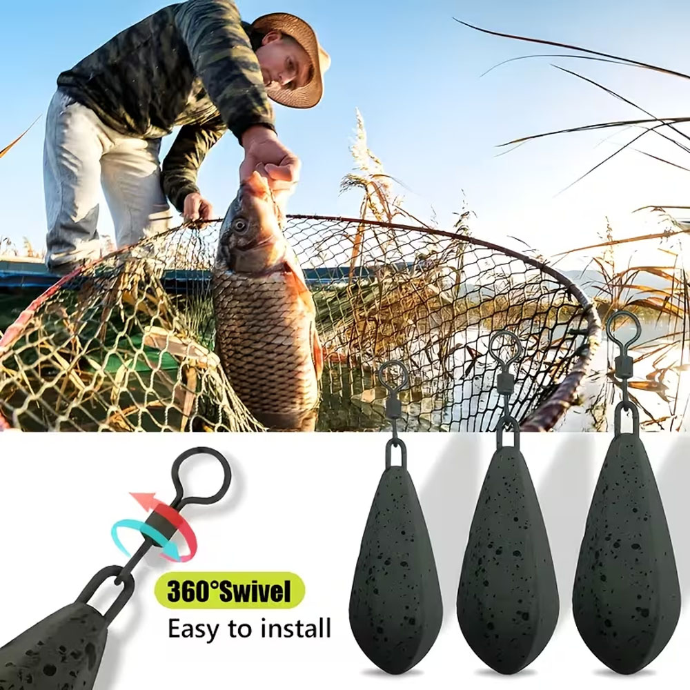 4-Pack Heavy-Duty Carp Fishing - Freshwater Line avis et prix