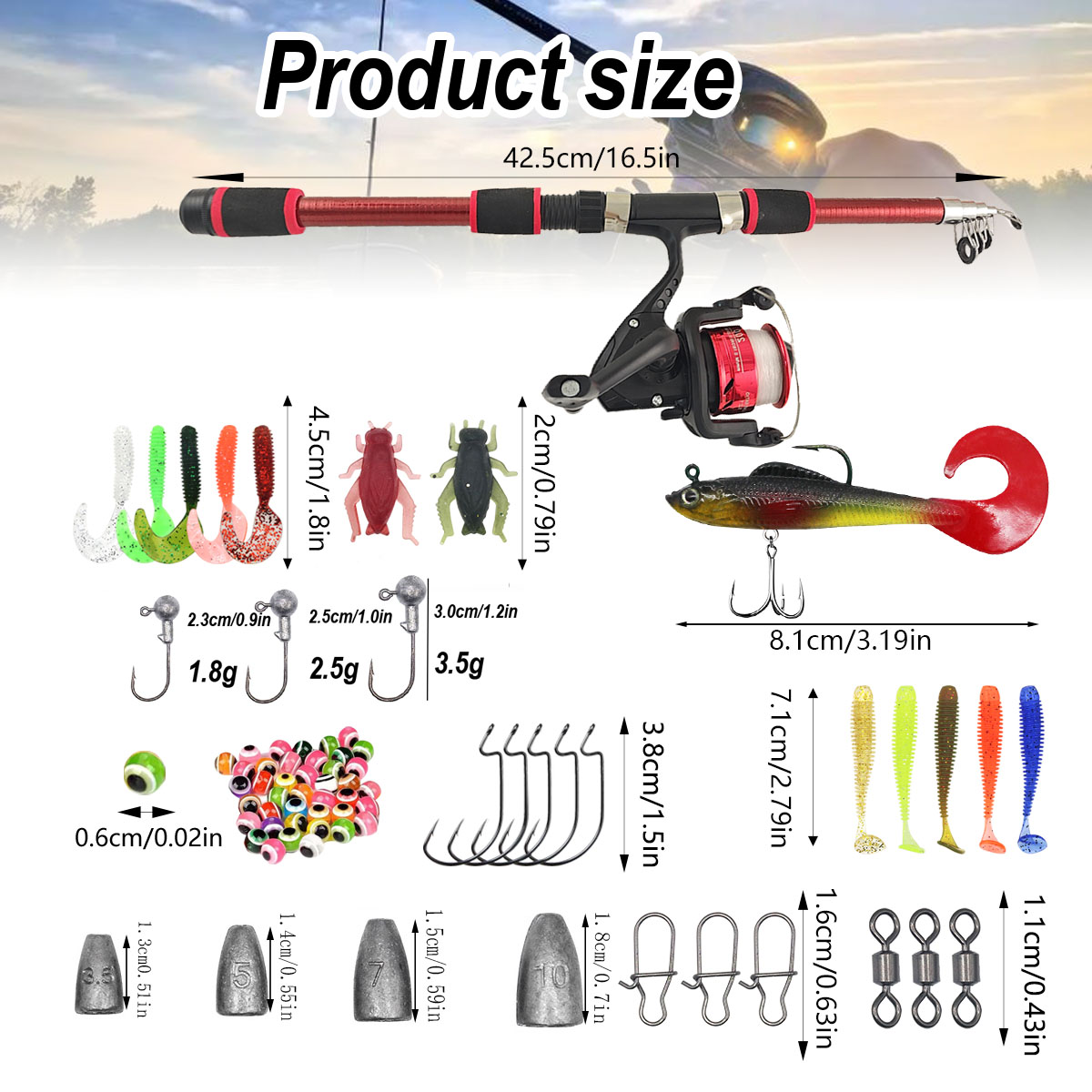 Portable Telescopic Fishing Ro - Fishing Line Spooler avis et prix