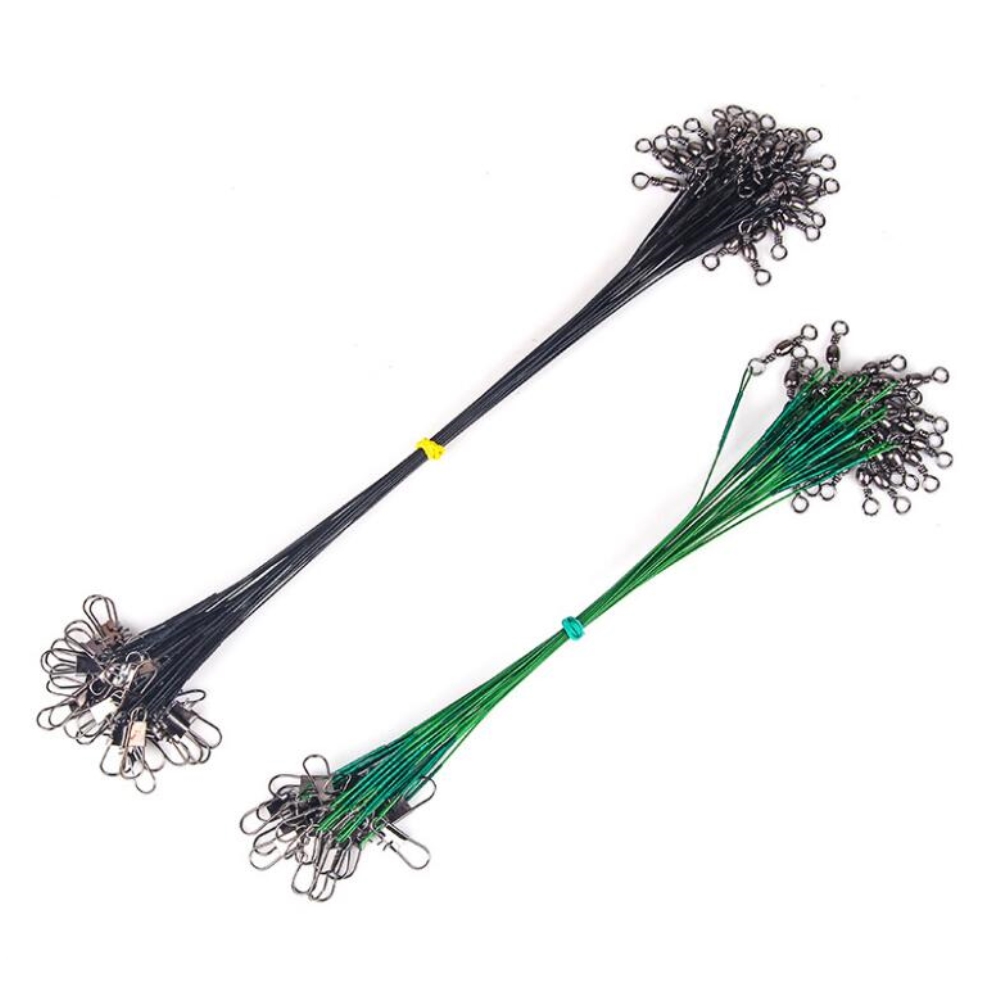 10pcs/lot Anti Bite Steel Fish - Leader Line avis et prix