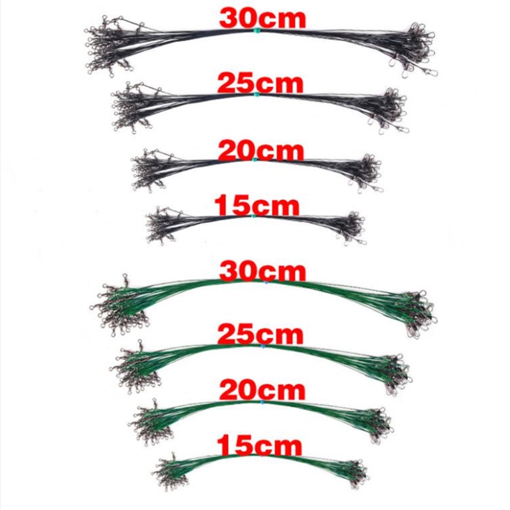 10pcs/lot Anti Bite Steel Fish - Leader Line avis et prix