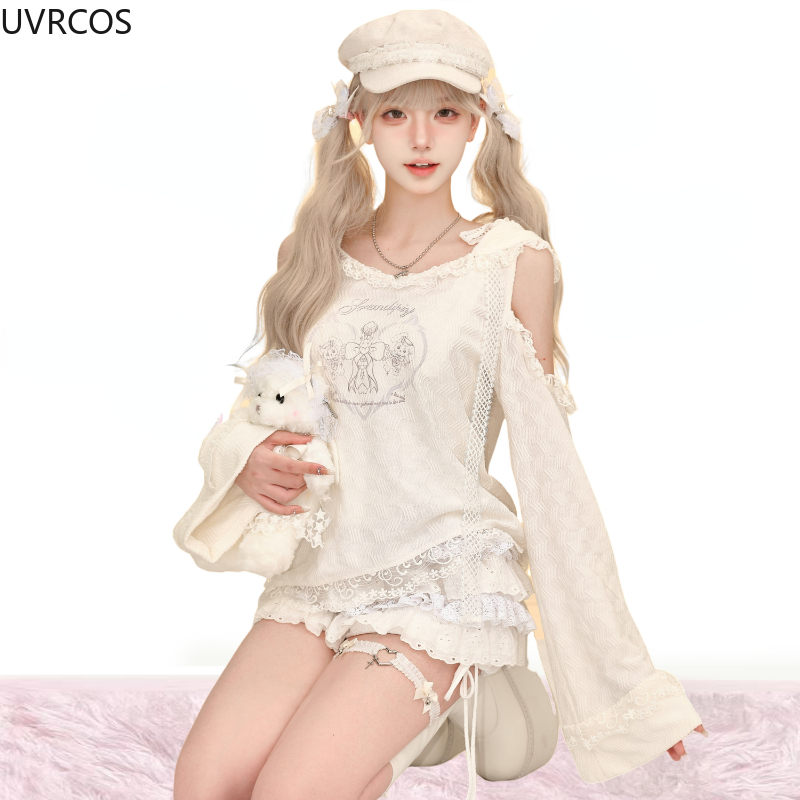 Kawaii Sweet Lolita Style Skir - Fly Line avis et prix