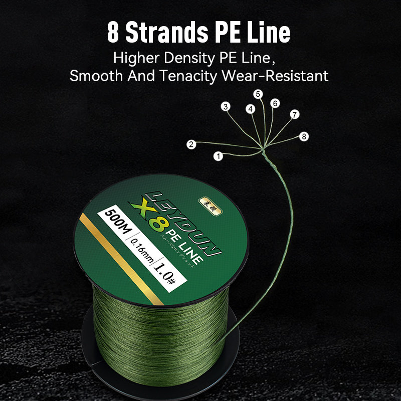 LEYDUN 500m Micro New Fishing  - Copolymer Line avis et prix