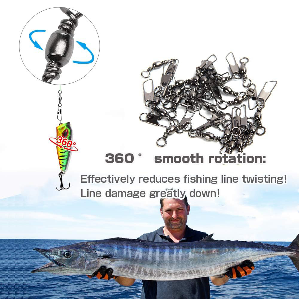50Pcs Stainless Steel Snap Swi - Freshwater Line avis et prix