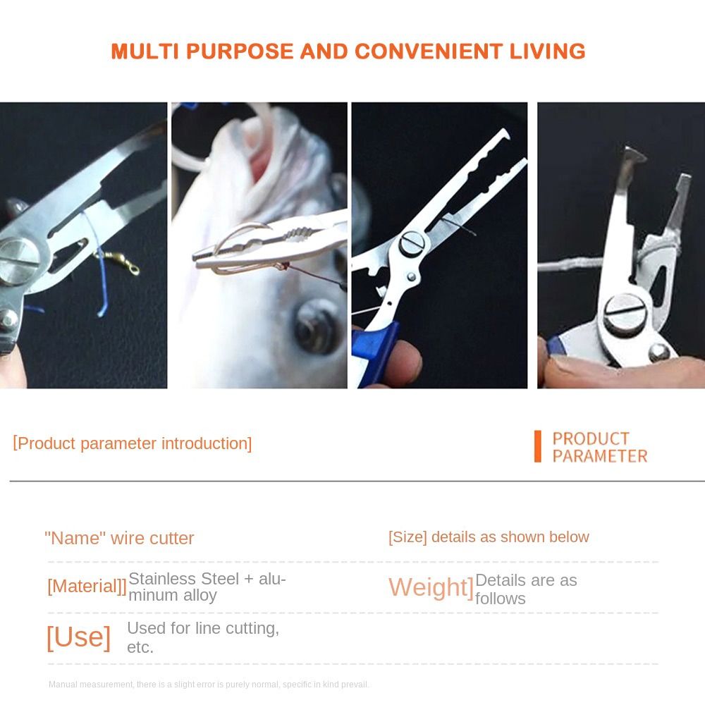 Aluminum Alloy Fishing Pliers  - Fishing Line Cutter avis et prix