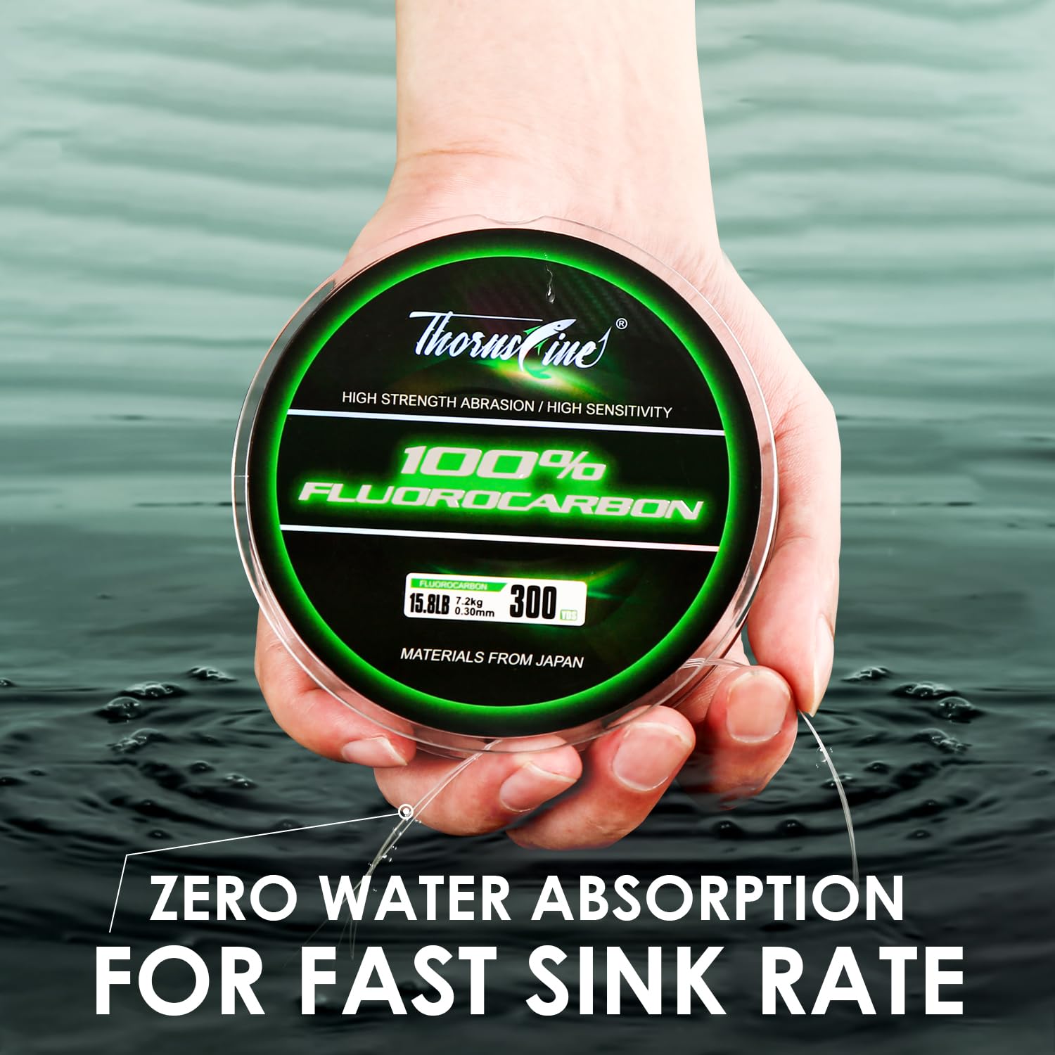 ThornsLine 100% Fluorocarbon F - Copolymer Line avis et prix