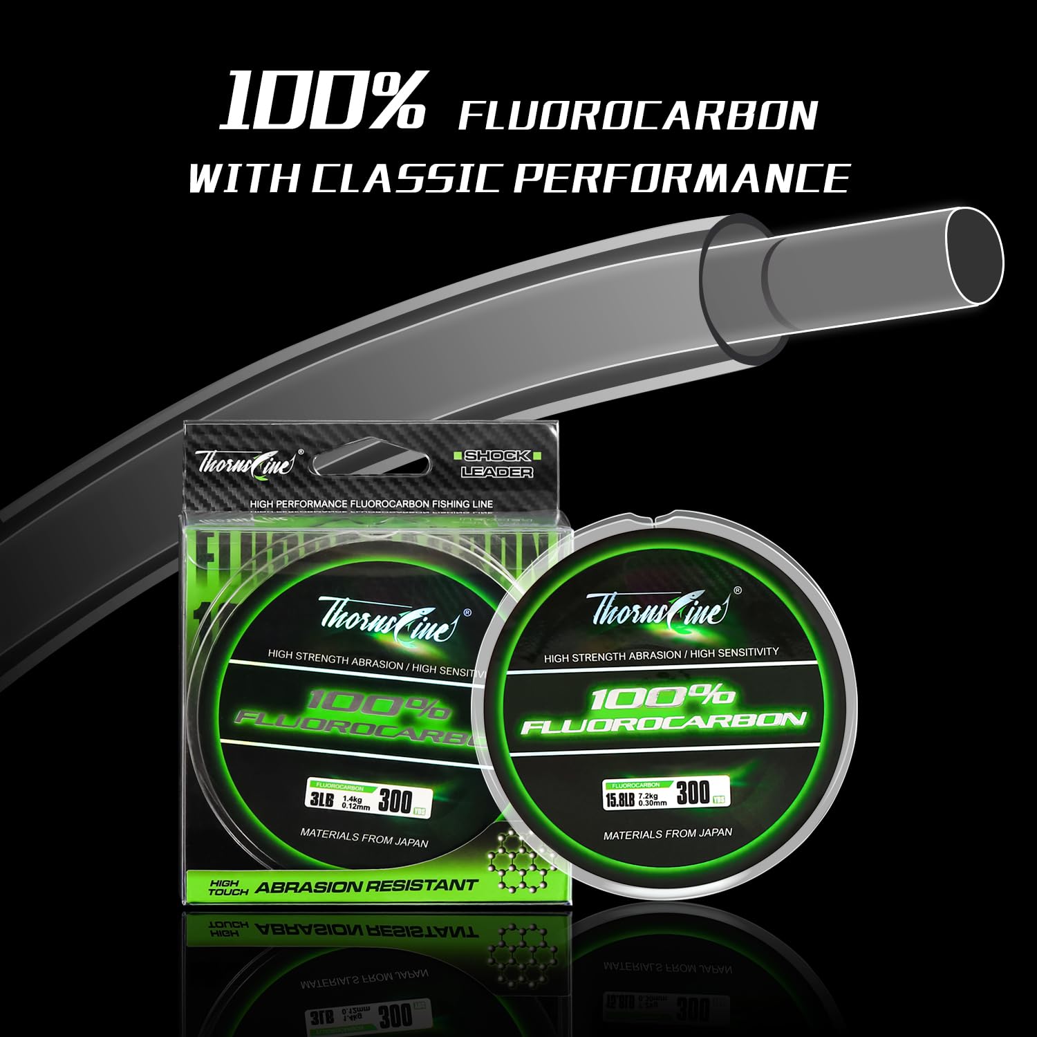 ThornsLine 100% Fluorocarbon F - Copolymer Line avis et prix