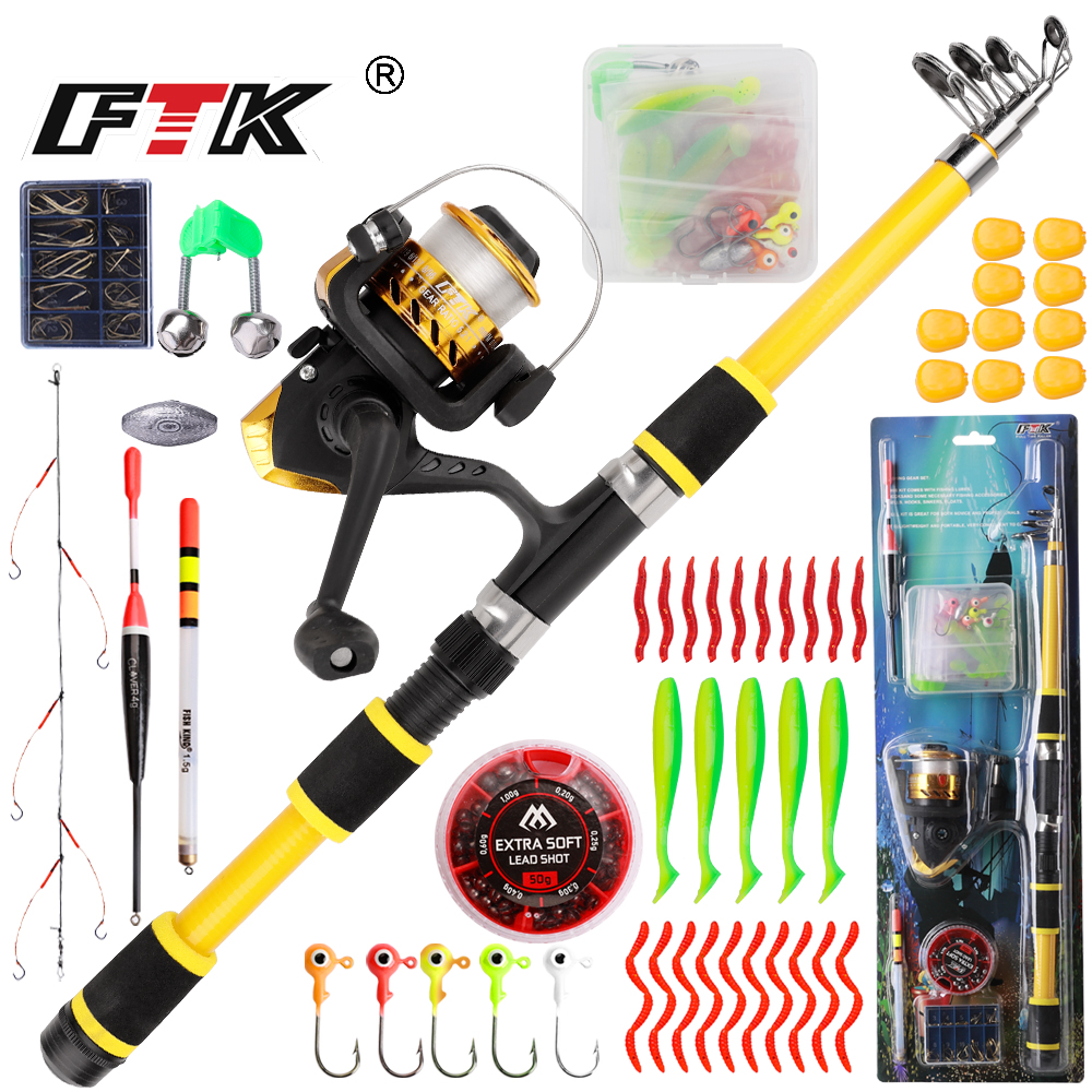 FTK 1.8m Fishing Rod and Reel  - Freshwater Line avis et prix