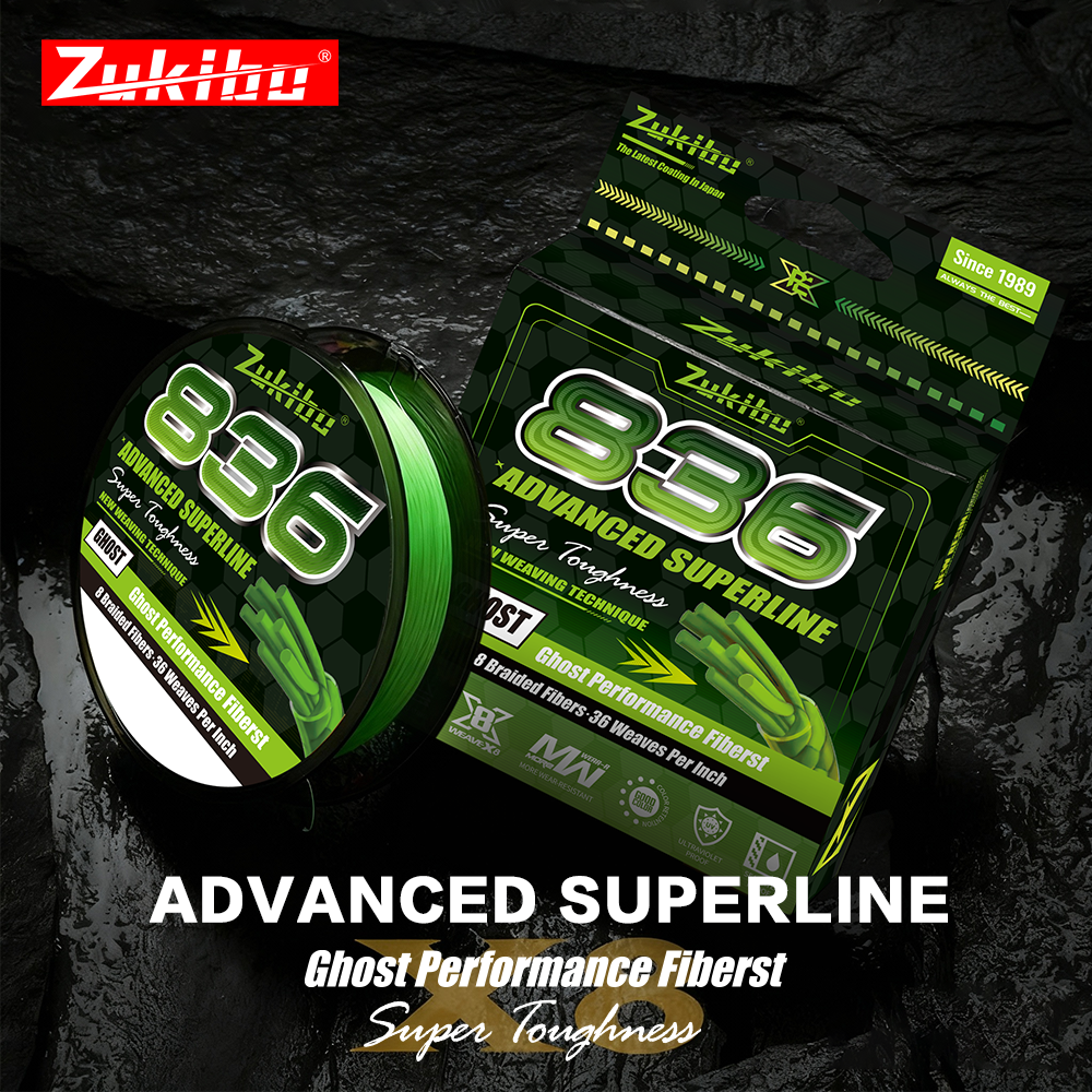 ZUKIBO Ghost 836 500M 8 Strand - Ice Fishing Line avis et prix