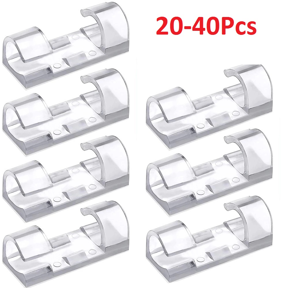 40PCS Cable Organizer Clips Ca - Tippet Line avis et prix