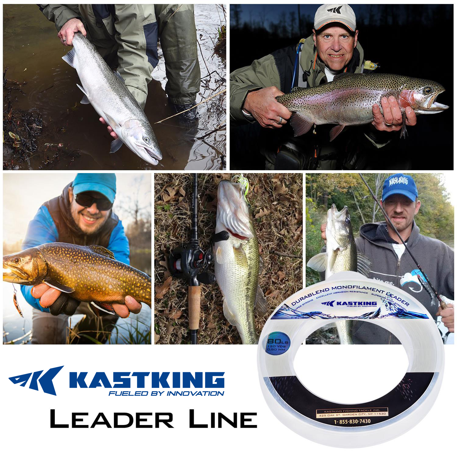 KastKing 20-200LB 110M 0.40-1. - Copolymer Line avis et prix