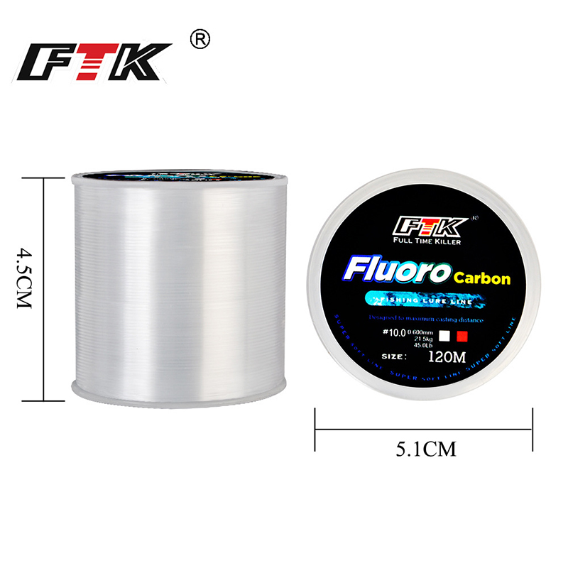 FTK 120m Fishing Line 0.2mm-0. - Fluorocarbon Line avis et prix