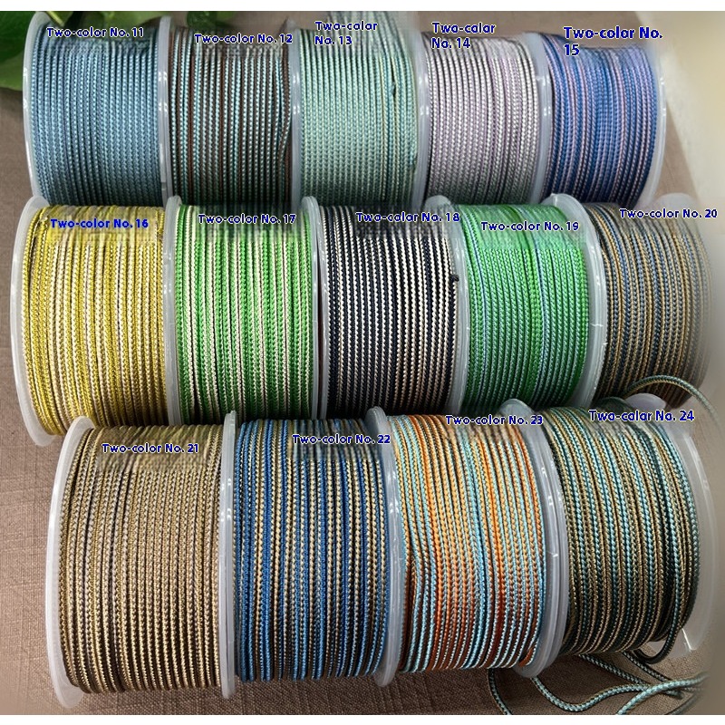 10m/Roll 2.5mm two-tone Color  - Braided Line avis et prix
