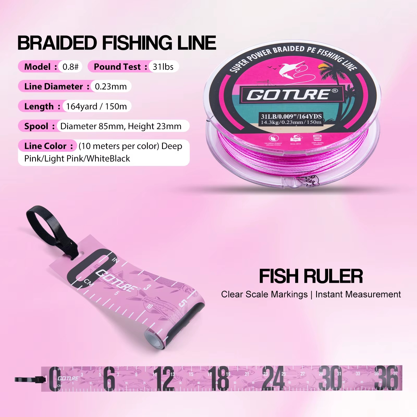 Goture All-in-One Fishing Comb - Freshwater Line avis et prix