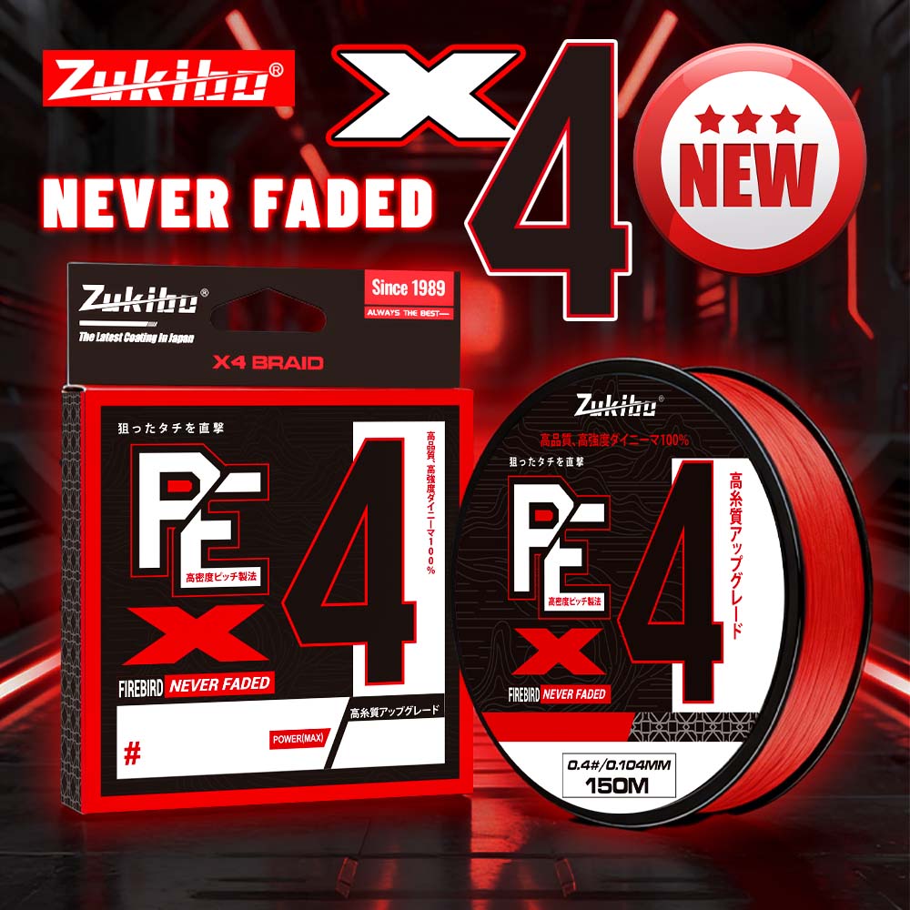ZUKIBO Firebird Never Faded 4  - Ice Fishing Line avis et prix