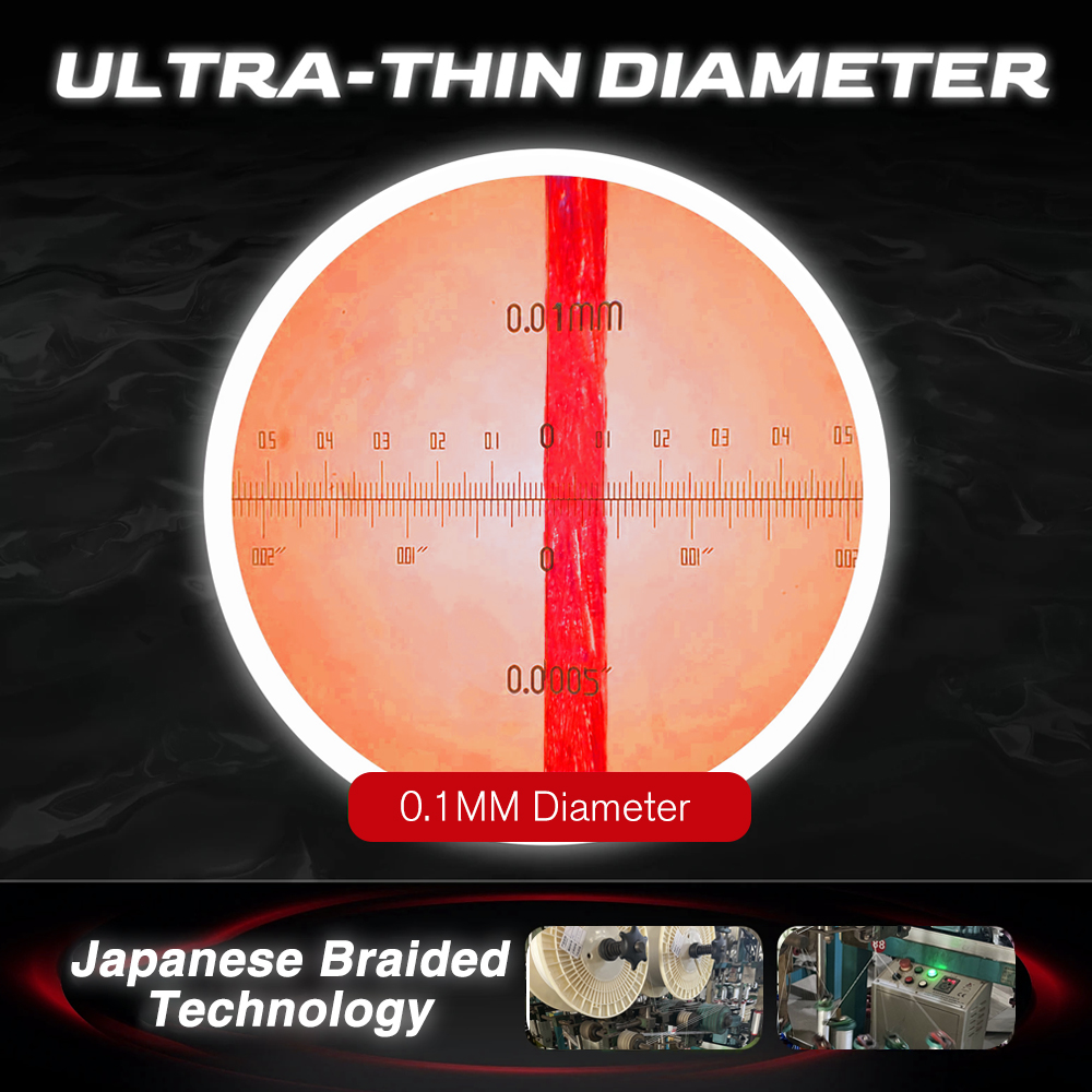 ZUKIBO Firebird Never Faded 4  - Ice Fishing Line avis et prix