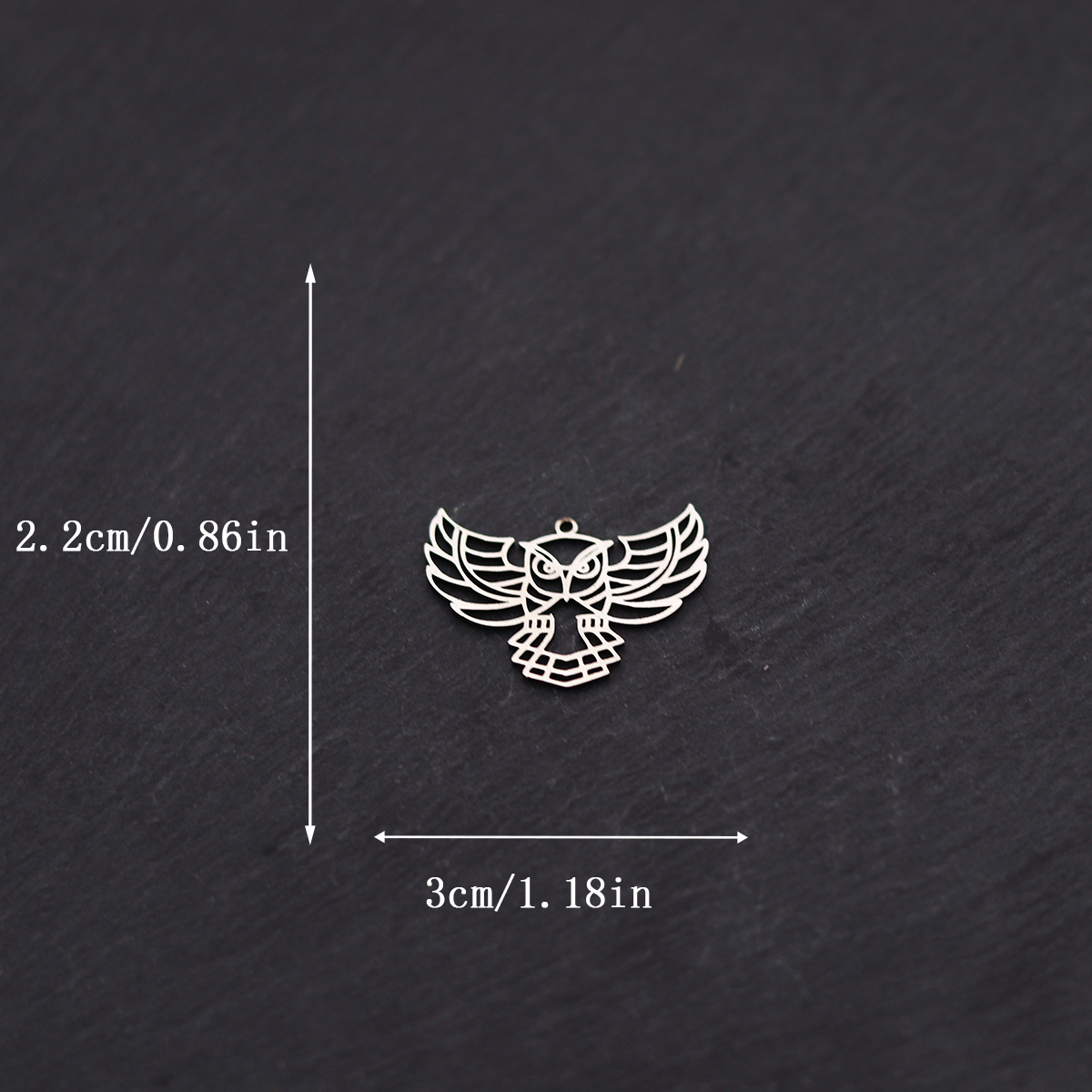3pcs Owl Stainless Steel Charm - Fly Line avis et prix