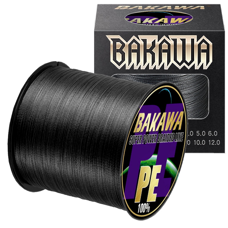 BAKAWA 4 Strand Braided fishin - Copolymer Line avis et prix