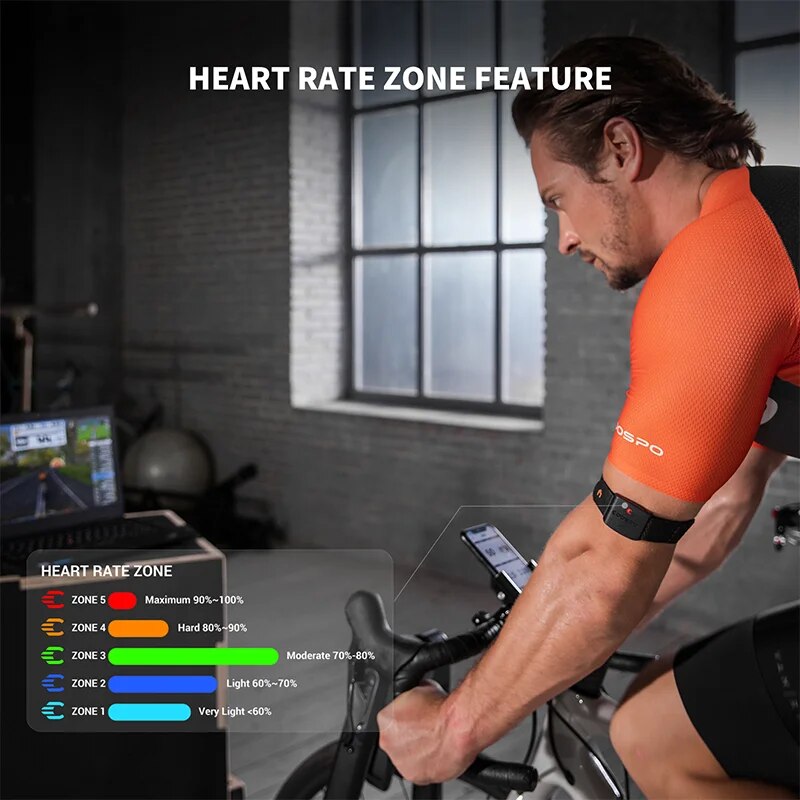 COOSPO HW9 Armband Heart Rate  - Ice Fishing Line avis et prix