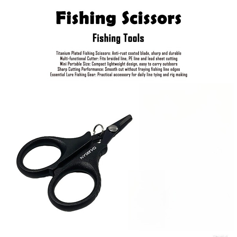 1Pc Titanium Coated Rustproof  - Fishing Line Cutter avis et prix