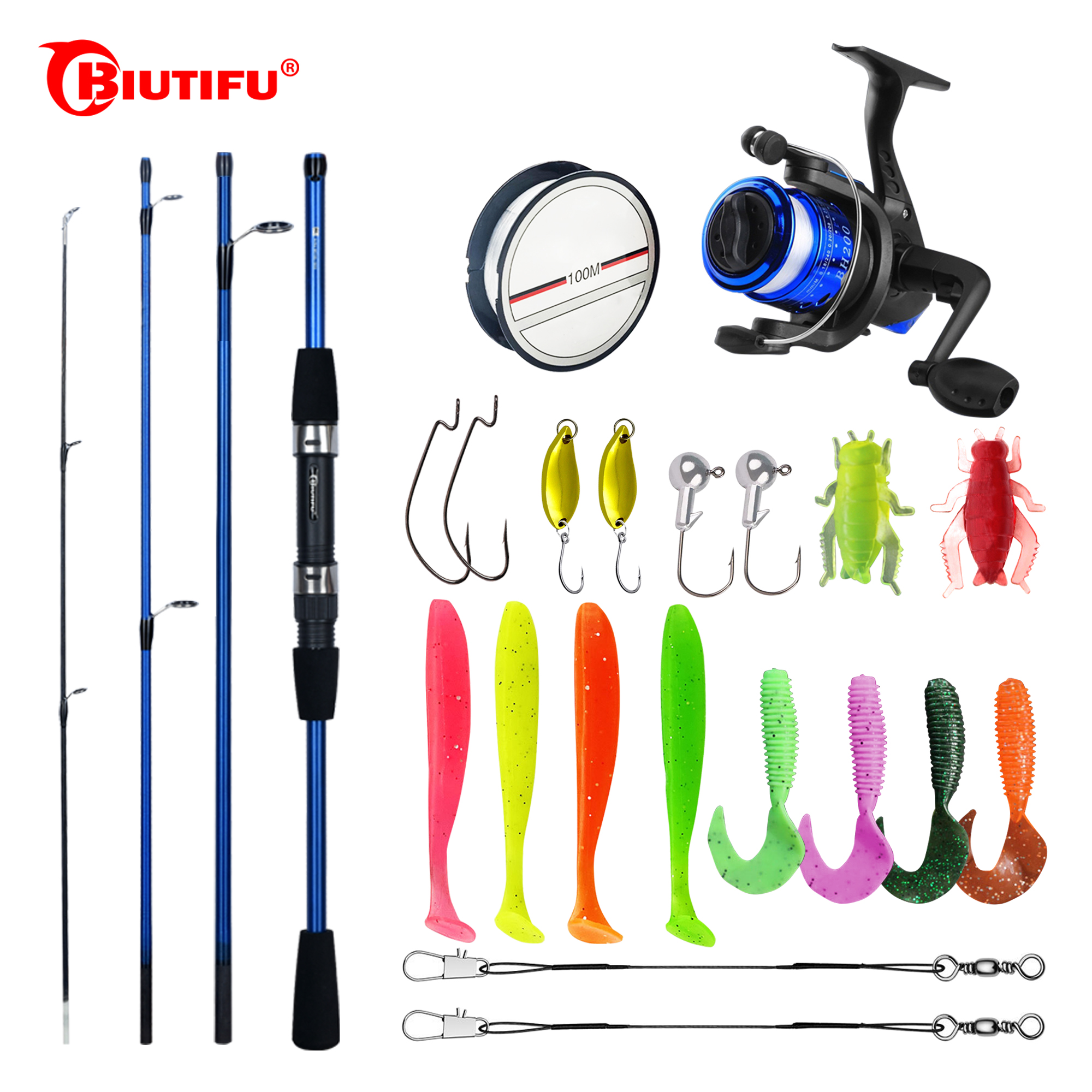 BIUTIFU Spinning Fishing Rod S - Freshwater Line avis et prix
