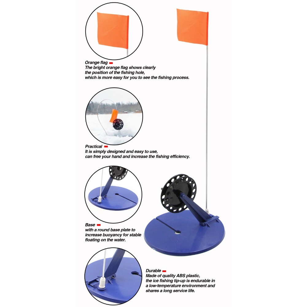 1PC Automatic Ice Fishing Plat - Ice Fishing Line avis et prix