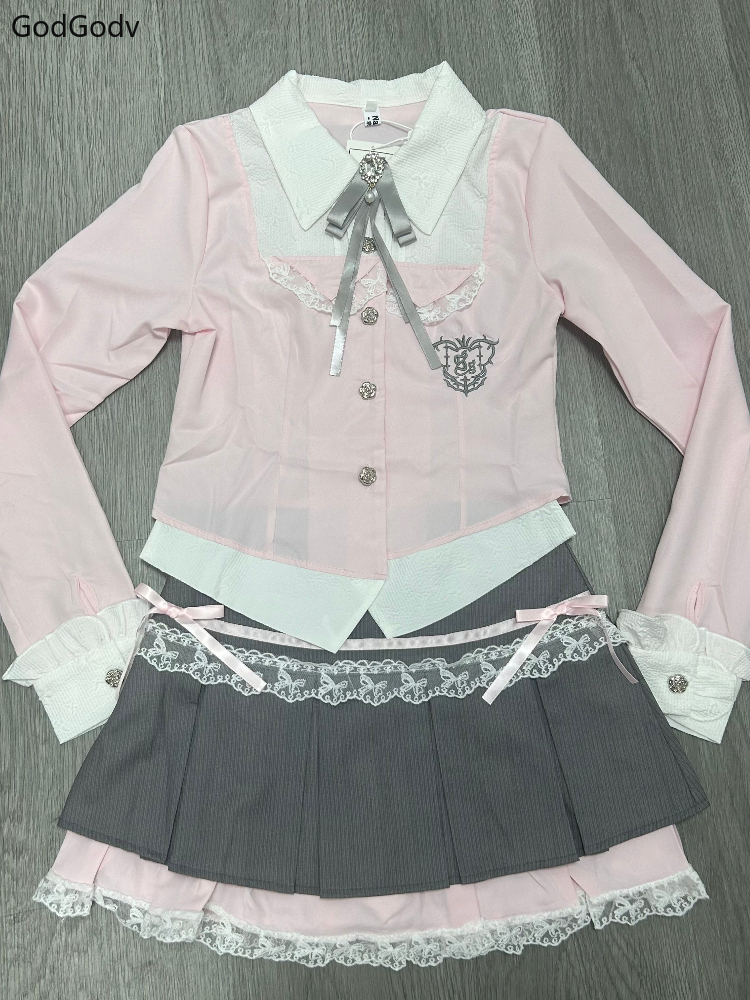 Spring Y2K Princess Outfits Wo - Fly Line avis et prix