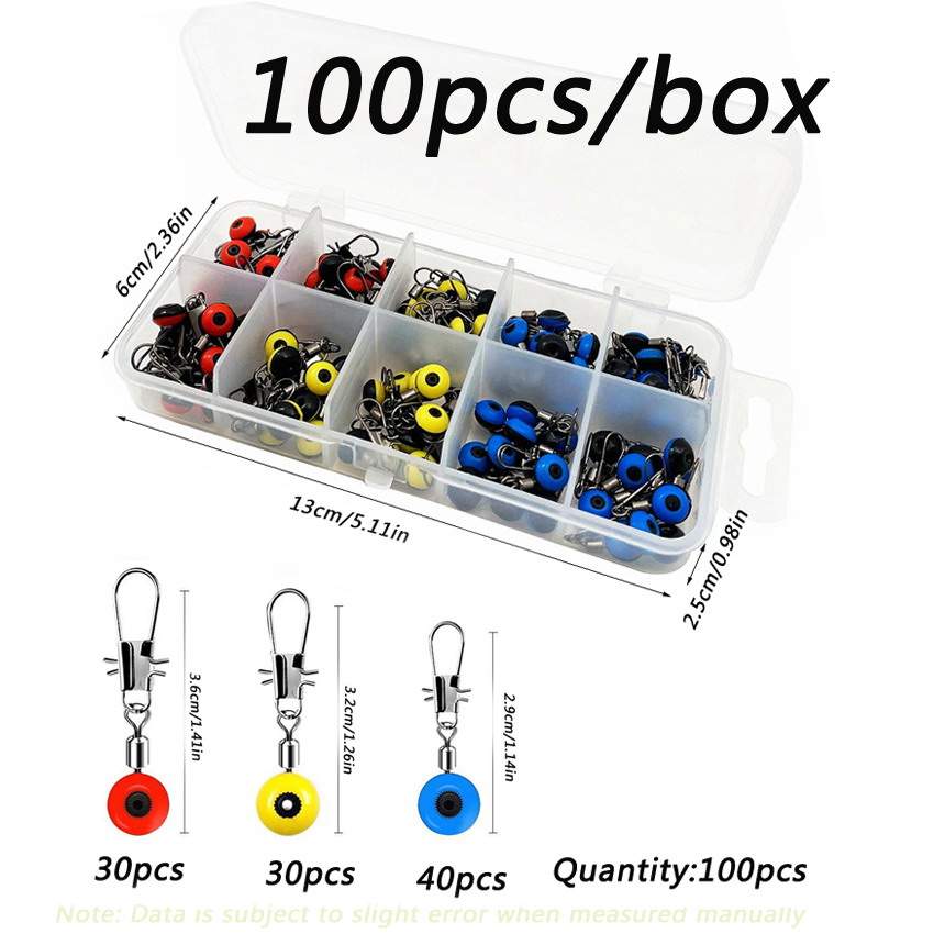 20pcs Fishing Line Hook Swivel - Saltwater Line avis et prix