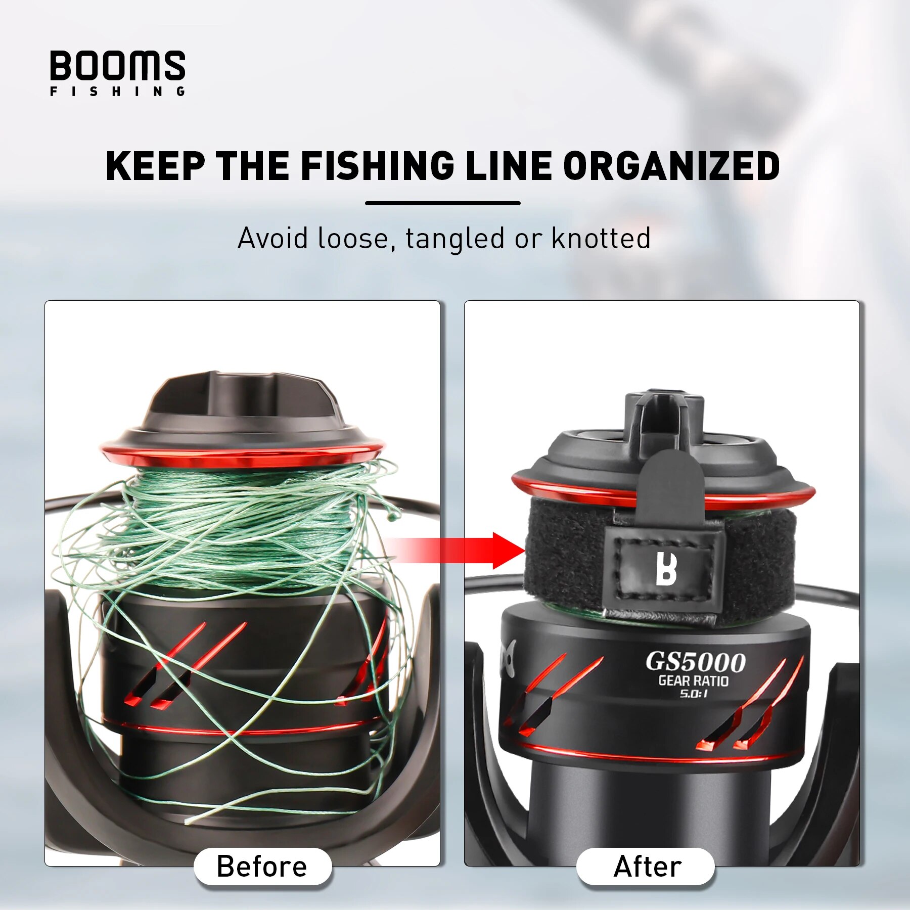 Booms Fishing SB1 4Pcs Spinnin - Fishing Line Box avis et prix